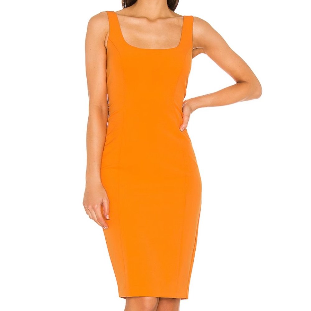 Bardot Chiara Dress  Color: Mandarin Size S US6